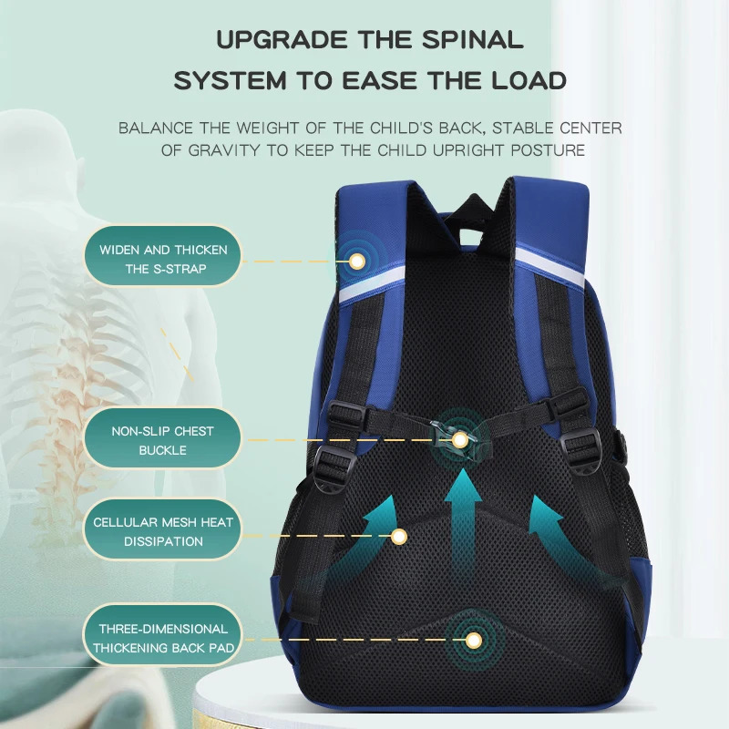 Shoulder Bag Primary School Boys School Boys 1 2 3 4 5 6 Grades 6-12 Years Astronaut Laptop Backpack Wate 241206