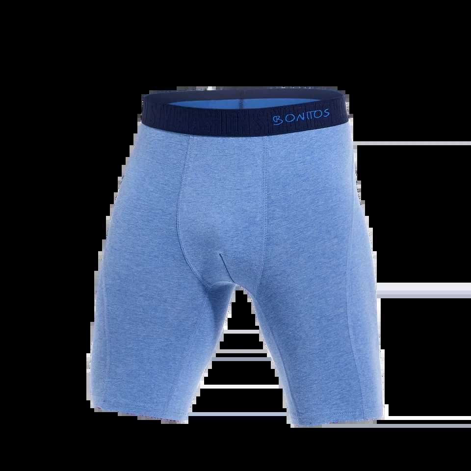 2-piece long leg boxing shorts mens underwear set mens underwear mens cotton mens sexy set fitness box X241207