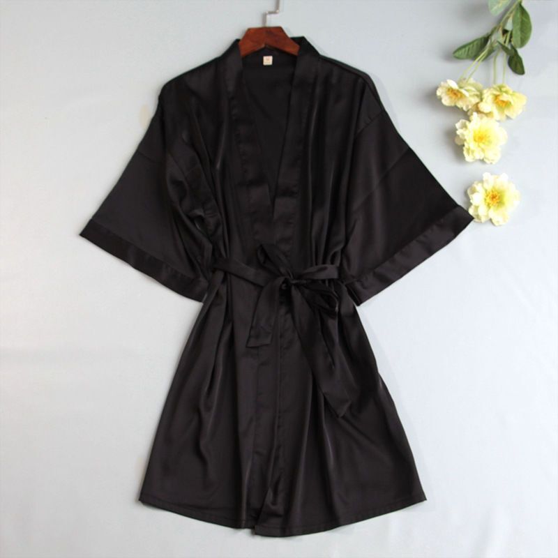 2025 Designer s new sleepwear thin bathrobe summer bathrobe plus fashion size sleepwear women s sleepwear ice silk
