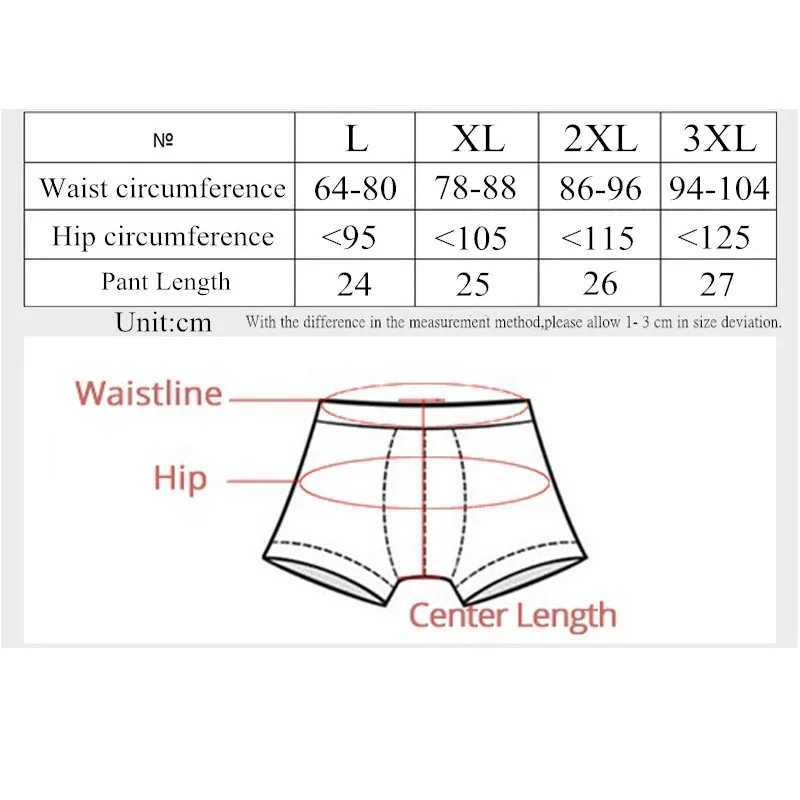Large mens underwear mens boxing shorts cotton underwear elastic waistband design shorts X241207