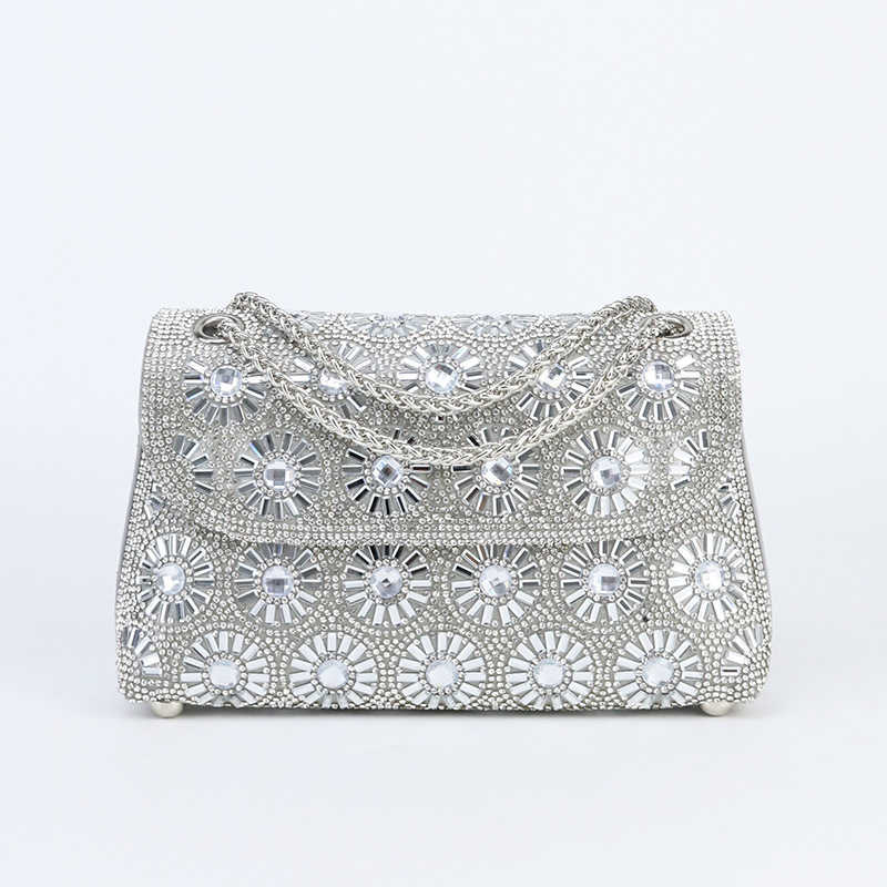 Clutch Bag New Transparent Evening Bag Womens Crossbody Bag Fashion Trend Street Photography Set Handbag 240920