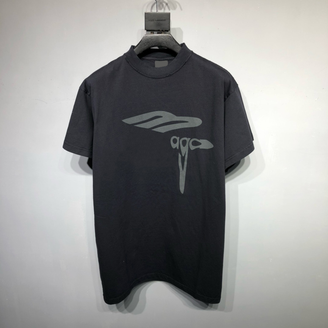 Men's Plus Tees & Polos Round neck embroidered and printed polar style summer wear with street pure cotton t-shirt 334y cyy9642 f2d