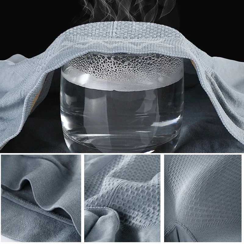 2024 new mens underwear seamless breathable mid waist trackless high elasticity mens underwear nylon underwear comfortable boxing X241207