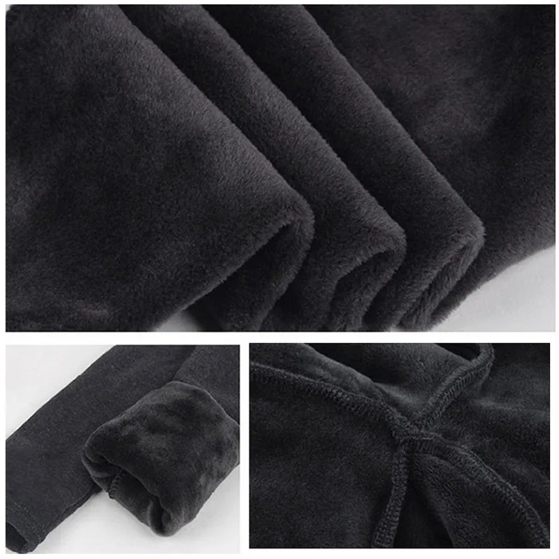 M-6XL Plus size velvet thick winter warm wool leg womens coat fake two-piece high waist push up legion 241206