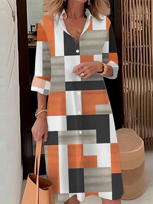 autumn and winter casual button up collar long sleeved loose dress shirt for women 2024 temperament versatile new trendy clothing ins