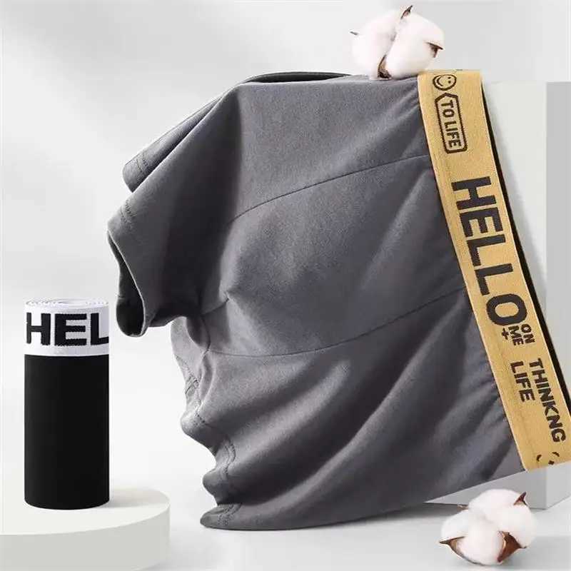 10 pieces/mens underwear mens pure cotton underwear mens brand underwear shorts breathable boxing shorts comfortable and soft plus size X241207