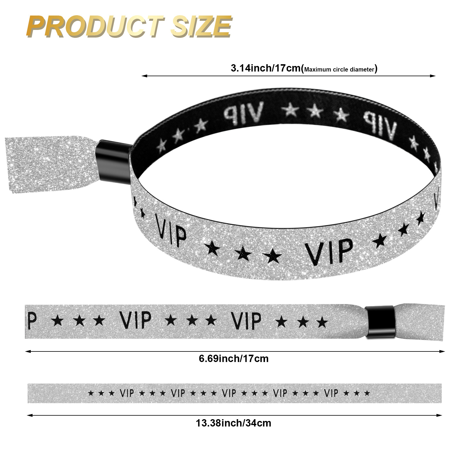 Factory Custom Wholesale Wristband for Party Festival Events DIY Accessories Polyester Fabric Bracelets Logo Design Adjustable Wristbands Bracelet Lan