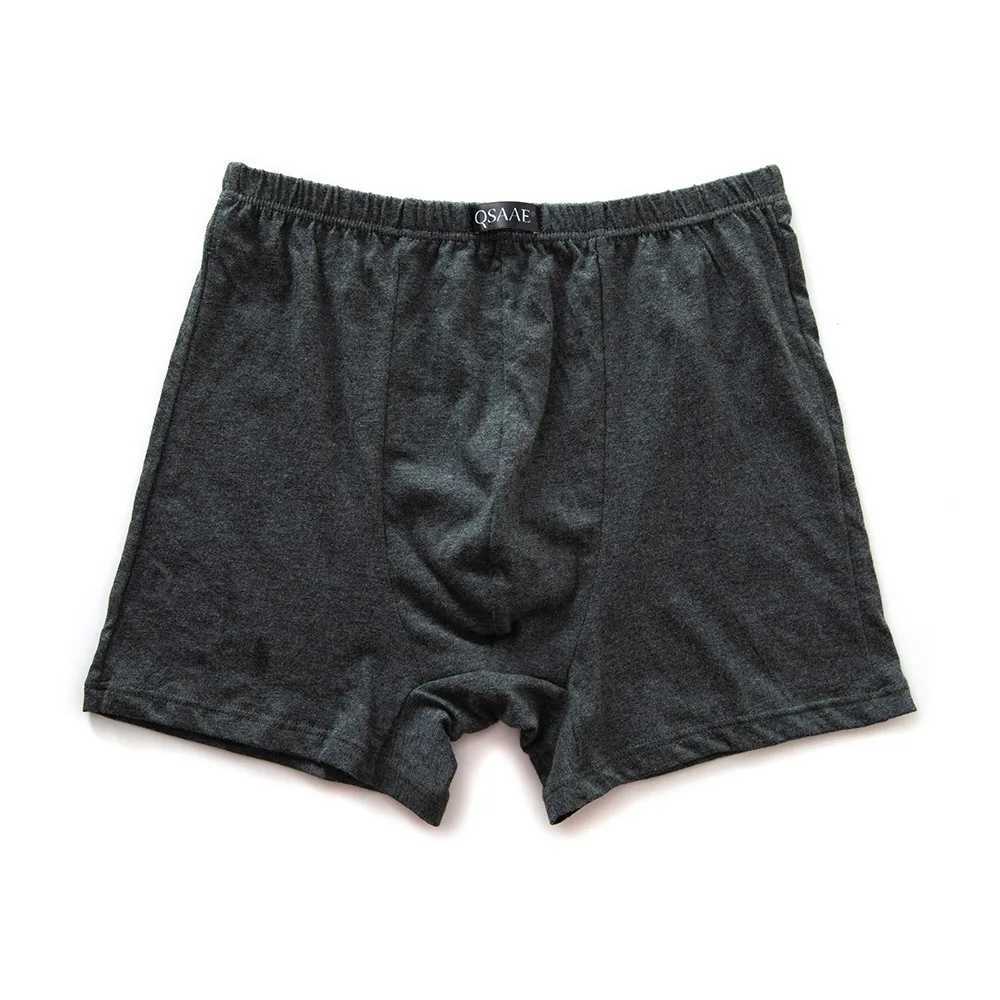 Large size loose mens cotton underwear boxing mens high waist underwear breathable fat large size mens underwear XL-10XL QS7502 X241207