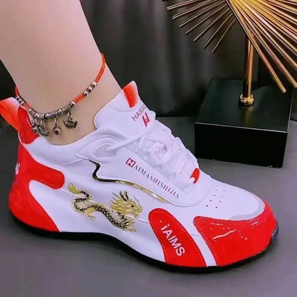 Designer Sneakers for Wen Summer Leather Waterproof Casual Sports Shoes Wen Lightweight Breathable Non-slip Platform Shoes Z241209