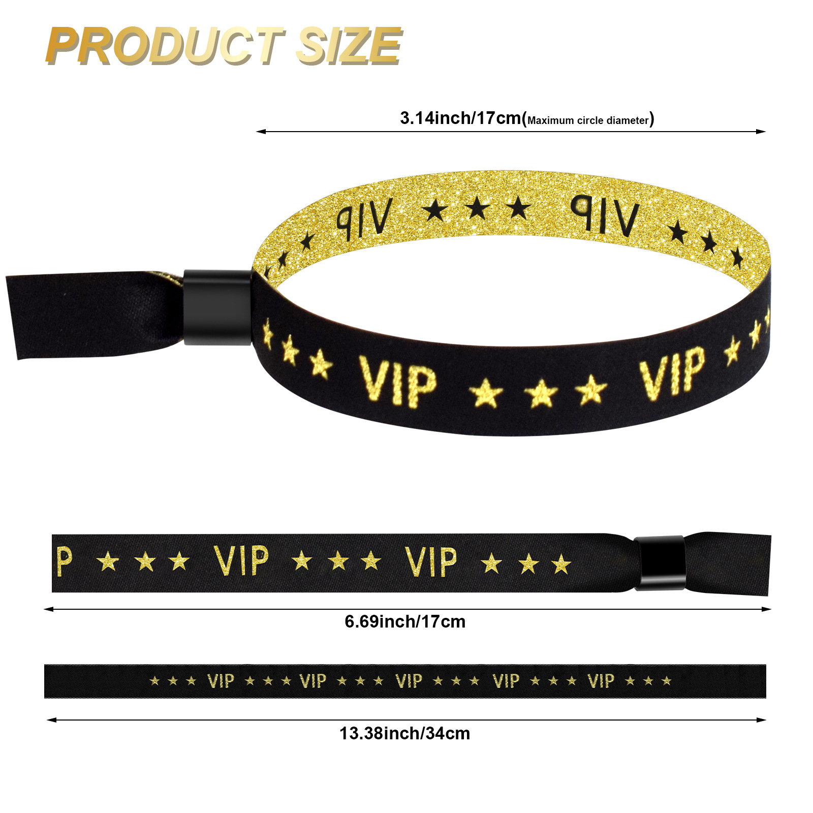 Factory Custom Wholesale Wristband for Party Festival Events DIY Accessories Polyester Fabric Bracelets Logo Design Adjustable Wristbands Bracelet Lan