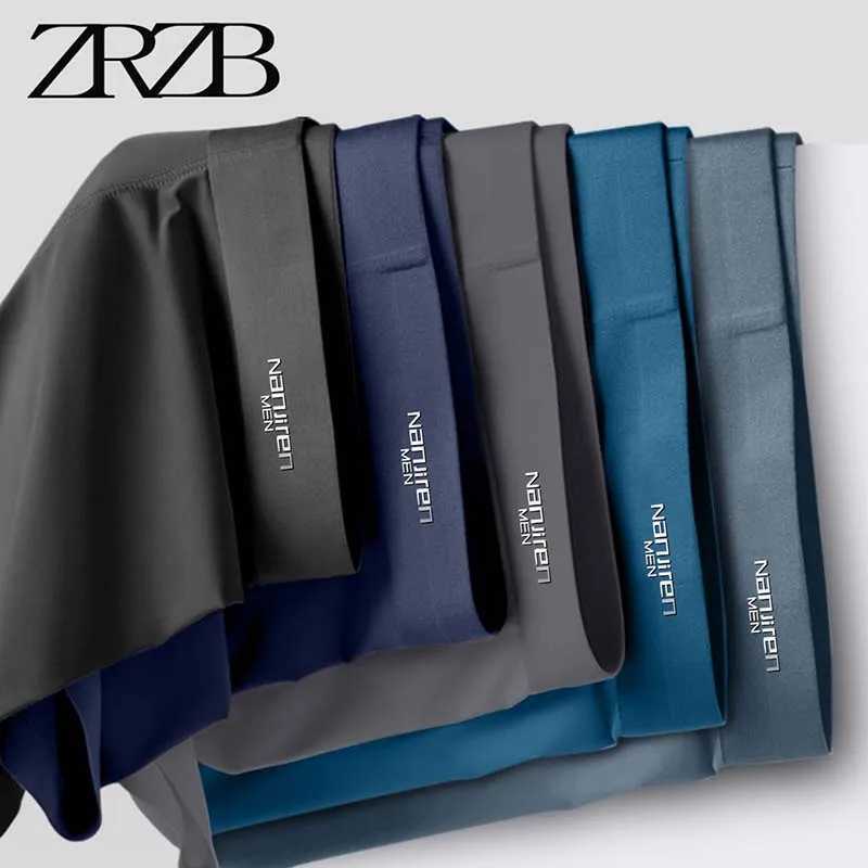 Brand Mens Underwear Graphene 3A Antibacterial Underwear Ice Silk Mens Boxing Shorts Moisture Absorbing Elastic Mens Underwear X241207