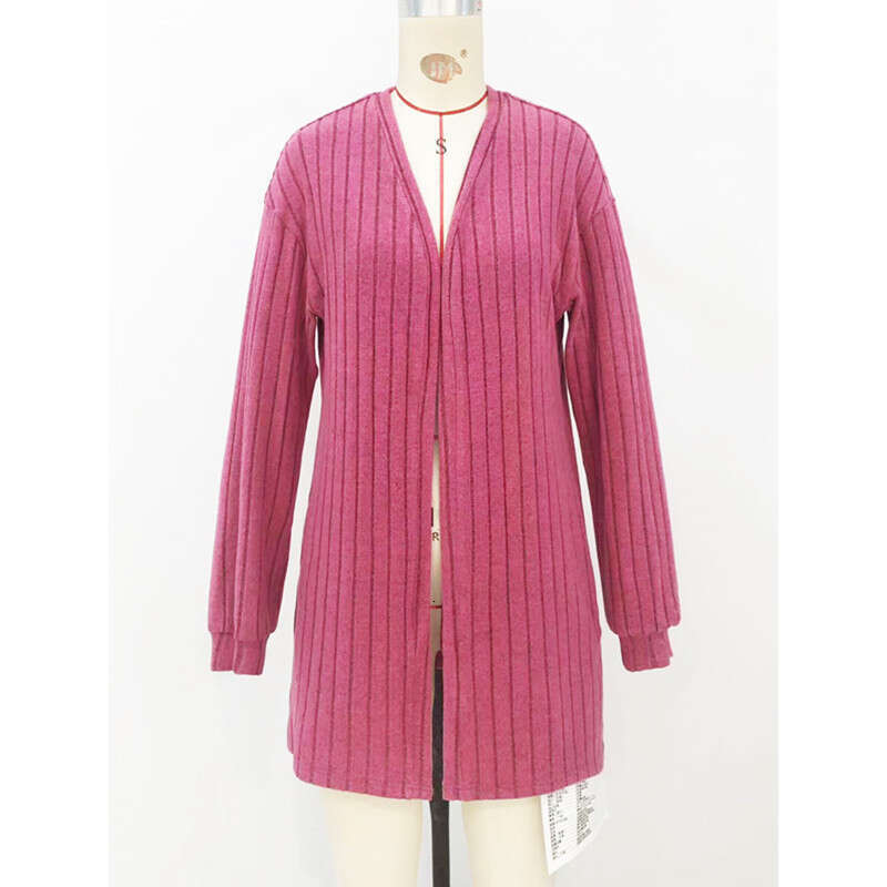 European and American outerwear women's autumn loose casual style cardigan shawl top 2024 temperament versatile new trend clothing ins