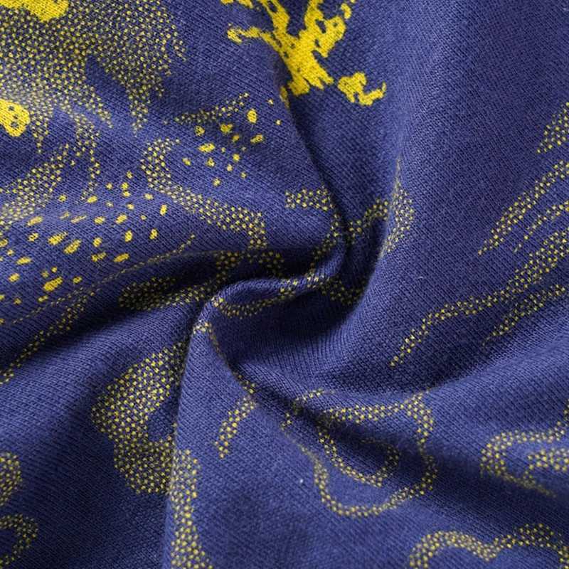 2 pieces/batch of 100% pure cotton mens printed underwear loose size underwear moisture absorbing and breathable underwear X241207