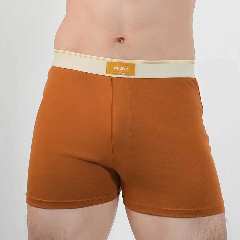 4 pieces of mens underwear cotton boxer sexy mens boxer underwear shorts mens boxing shorts set mens mid waist plus size underwear L-4XL X241207