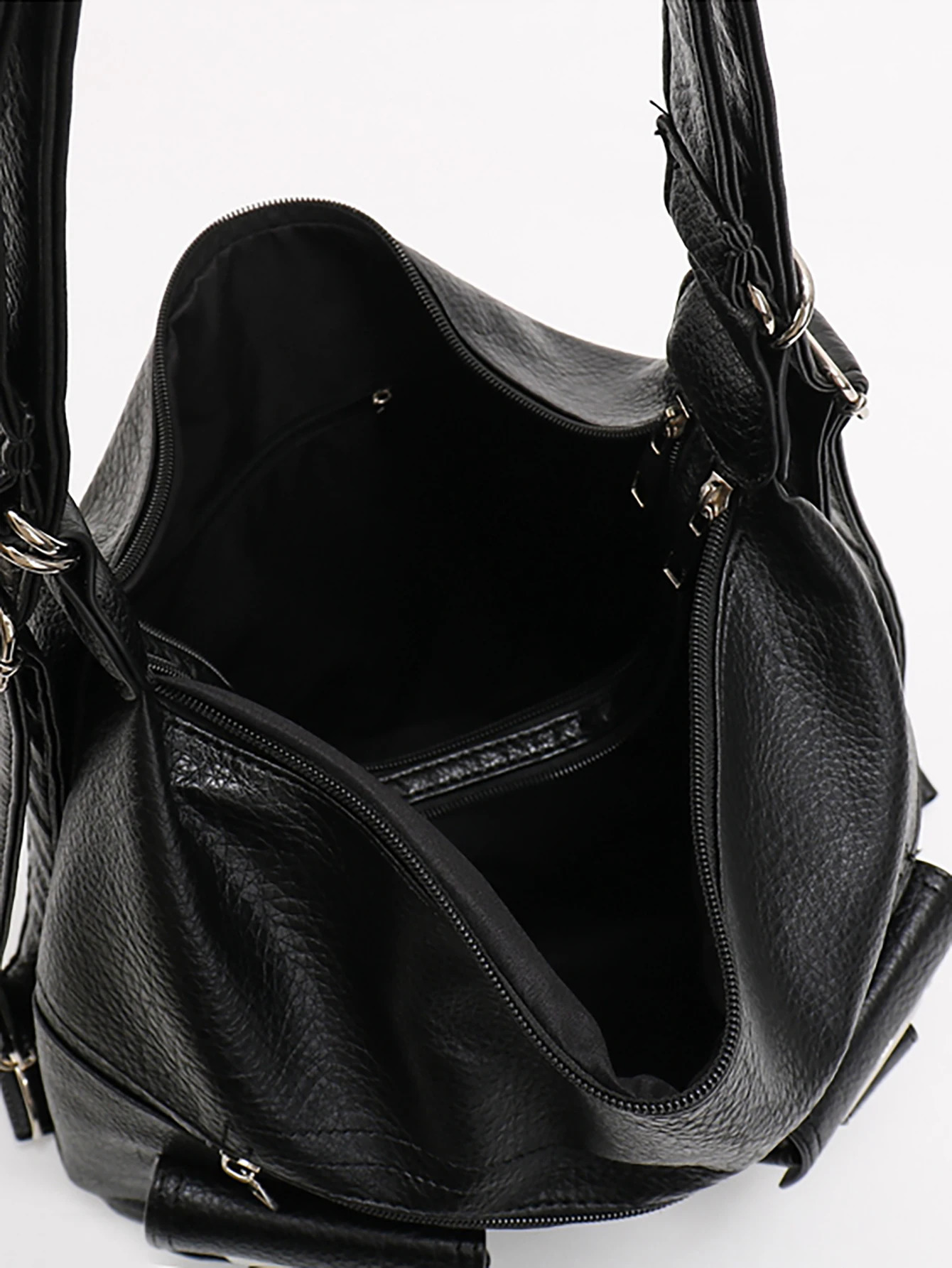 Large capacity convertible womens shoulder bag cross body handbag student backpack travel backpack school backpack 241204