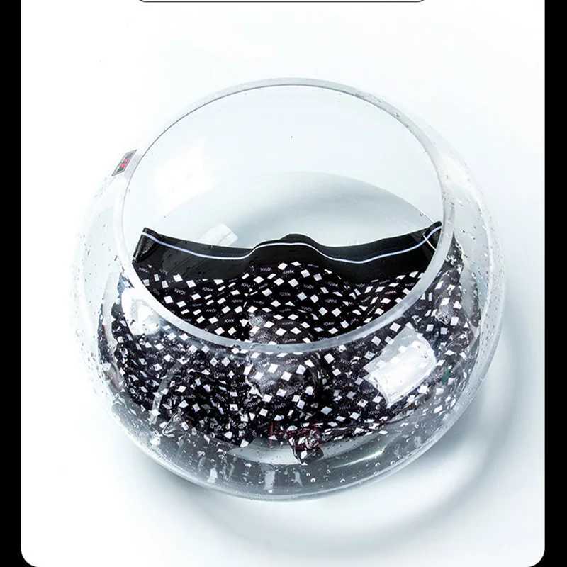 8 pieces of mens underwear ice silk mens underwear breathable mens boxer printed underwear comfortable elastic shorts L-6XL X241207