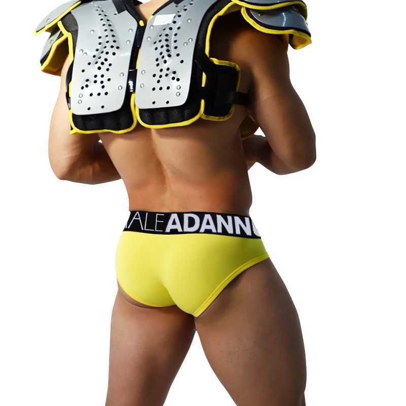 4 Color Sexy Lingerie Man Cotton Tanga Briefs Underwear Male Panties Underpants Men Slip Brief for Men X241207