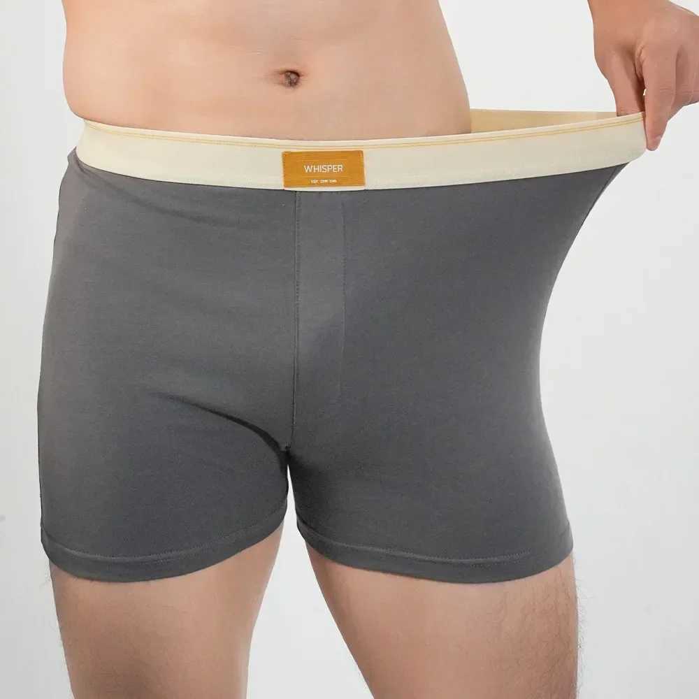 4 pieces of mens underwear cotton boxer sexy mens boxer underwear shorts mens boxing shorts set mens mid waist plus size underwear L-4XL X241207