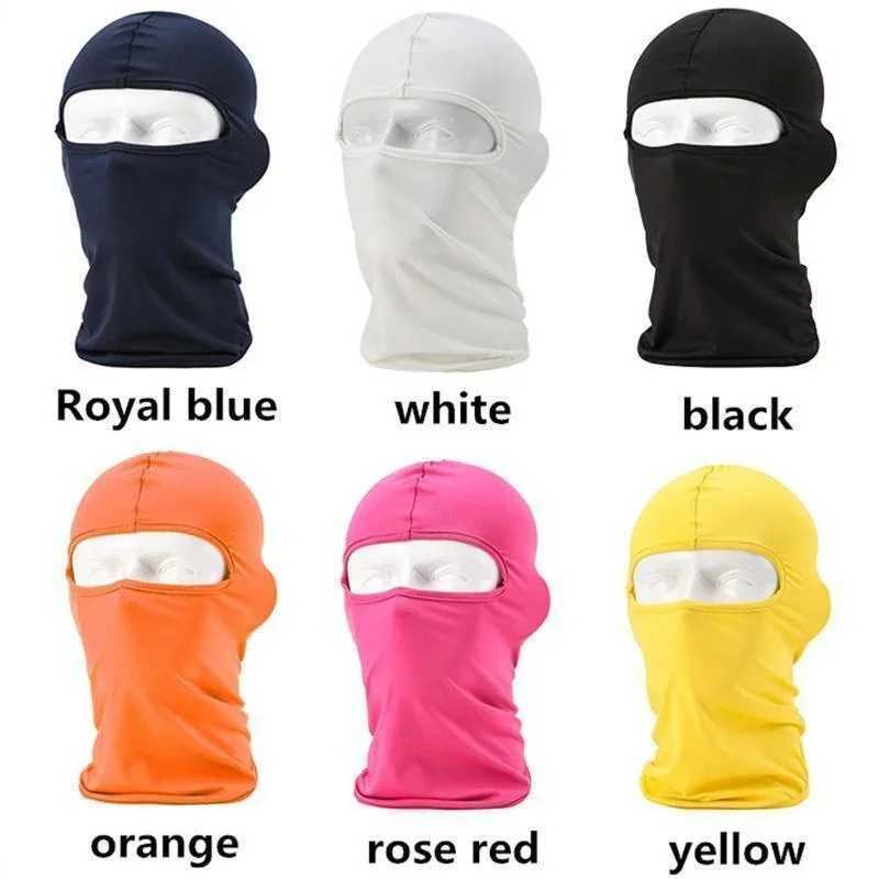 3pcsFashion Motorcycle Cycling Ski Neck Protecting Outdoor Lycra Balaclava Full Face Mask Cycling AccessoriesXJ241209