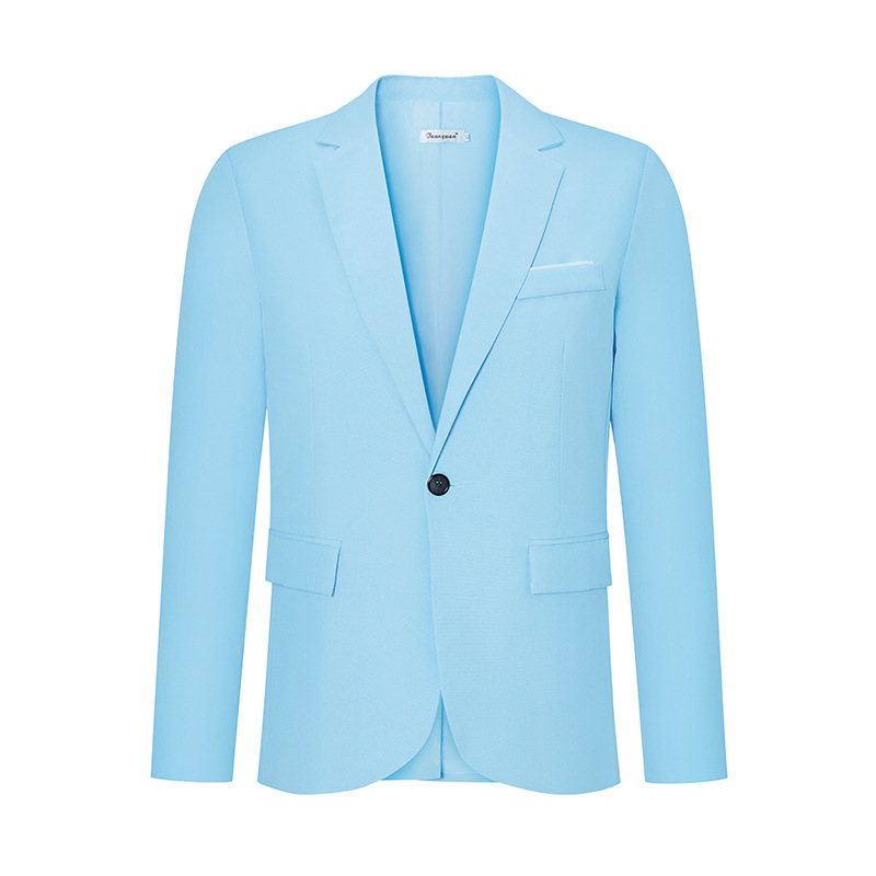 H336 Suit middle-aged men's fashion casual suit jacket single western casual tops