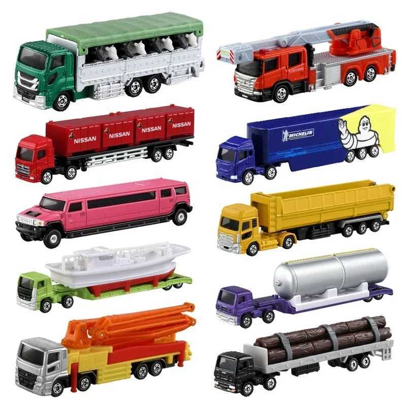 Takara Tomy Tomica Large Vehicle Series Die Casting Extended Trucks Buses and Business Vehicles Childrens Christmas Gift Toys X241209