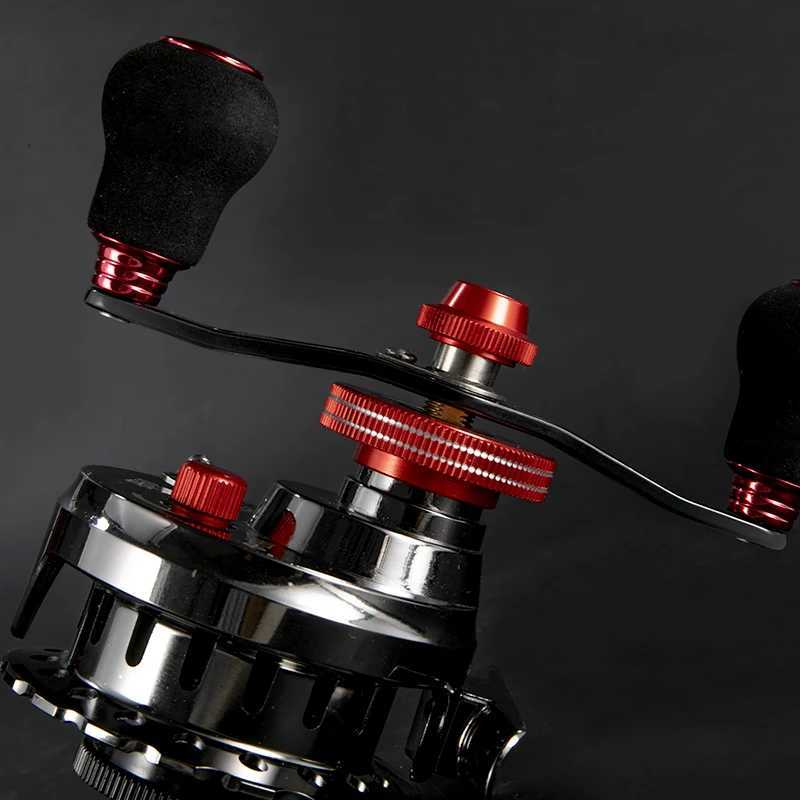 All Metal Fishing Reels Anti-slip ft / Right Hand Front Raft Wheel Winter Ice Fishing SuppliesXJ241209