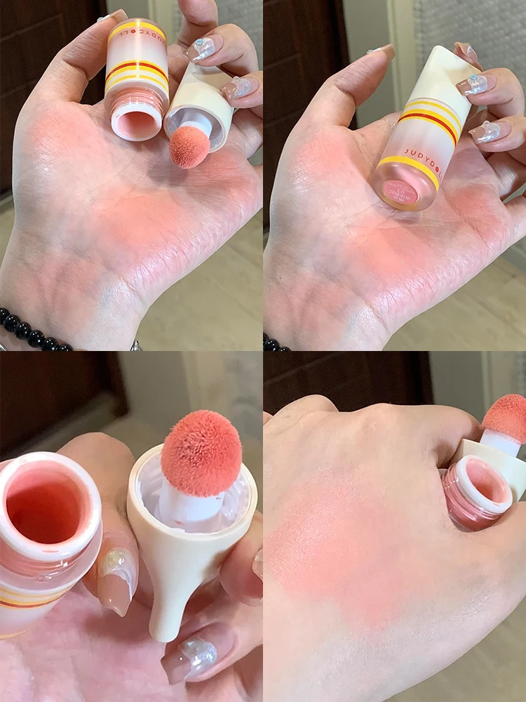 Judydoll Orange Sports Series Liquid Blush Expansion Color Contraction Color Natural Vitality Apricot Matte 241209