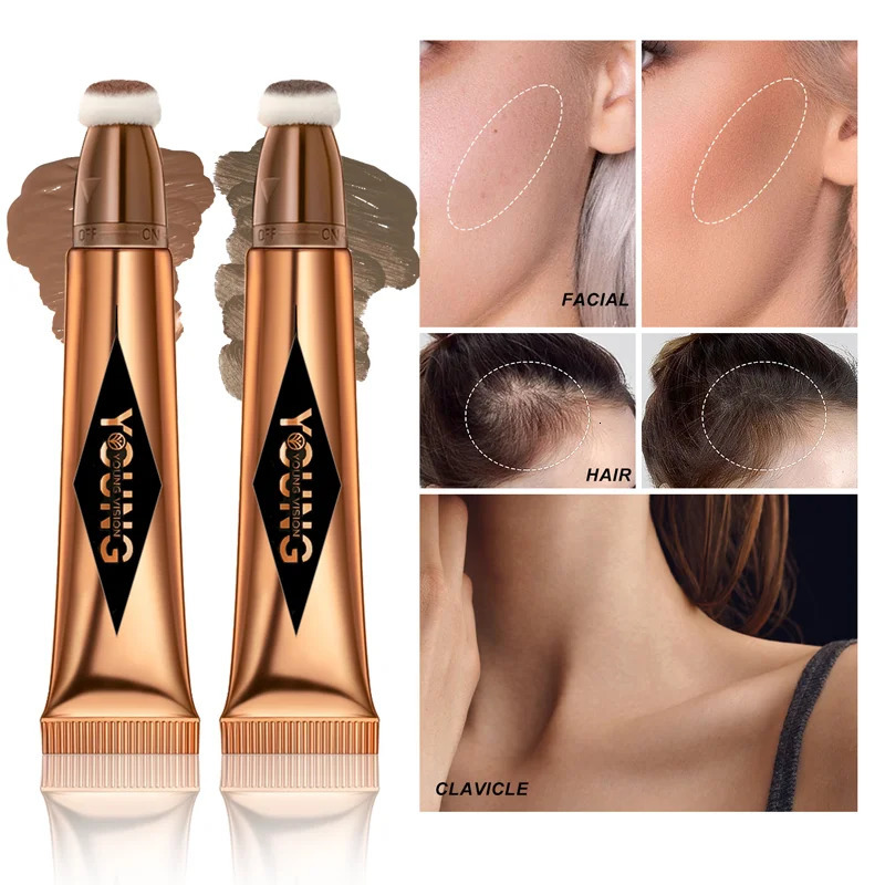 Multifunctional Liquid Blush Face Contour Highlight Eye Shadow Stick durable waterproof silky all-in-one creamy texture 241209