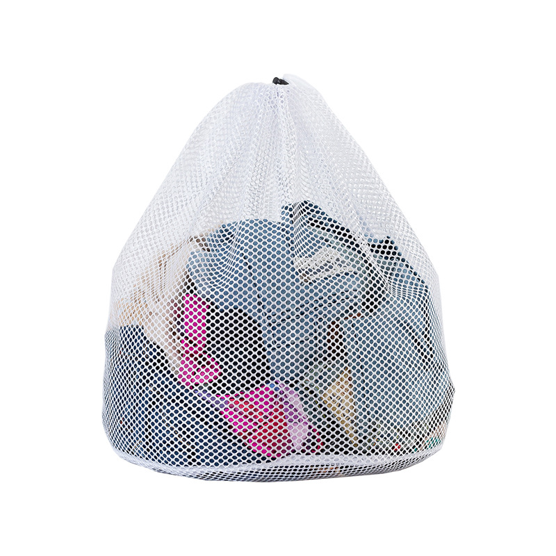 Household drawstring laundry bag specially designed for washing machines with anti deformation thickened oversized mesh bag underwear bra protection w