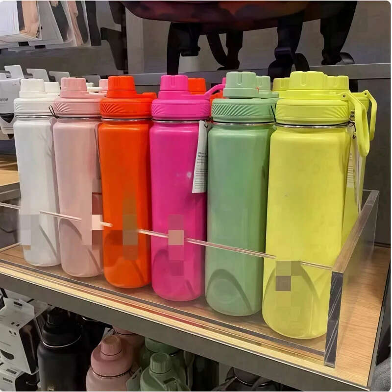 Water Bottles 710Ml Tumbler Insulated Cup Sports Bottle Stainless Steel Pure Vacuum Portable Leakproof Outdoorn DHL