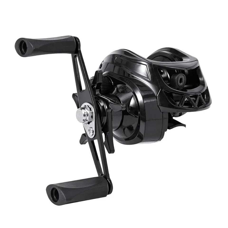 1pc Baitcasting Fishing Reel 7.2/1 Gear Ratio 12LB Max Drag For Saltwater Freshwater 126*100mm Fishing Tool PartsXJ241209