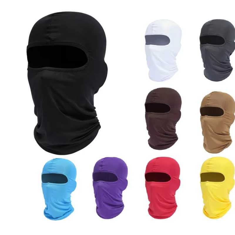 3pcsBalaclava Full Face Mask Hiking Cycling Camping Hunting Airsoft Cap Bike Head Cover Summer Men Women Ski MaskXJ241209