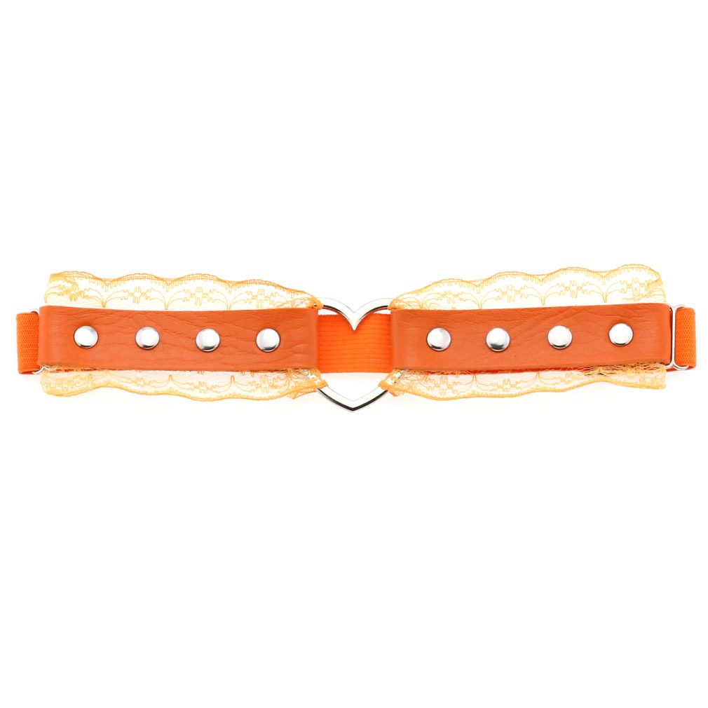 Stage Wear Hippop Dance Accessories appeal Aesthetic Punk Soft girl Lace Cortex Thigh ring O-ring Elastic force Rivet Garters