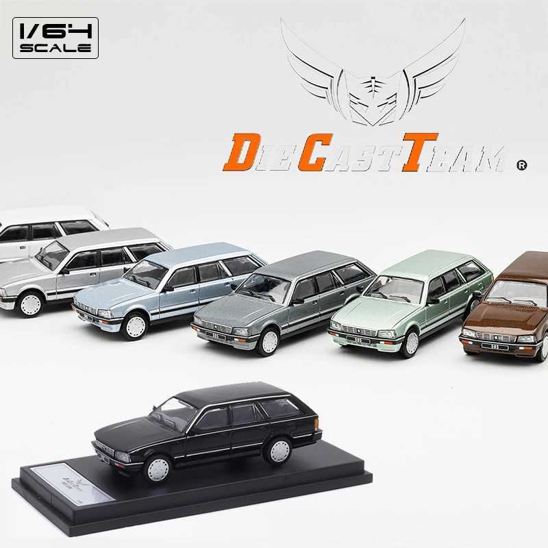 DCT 1/64 Peugeot 505 SW Colecci n Car Alloy Toy Car Die Casting Metal Model Childrens Christmas Gift Toy X241209