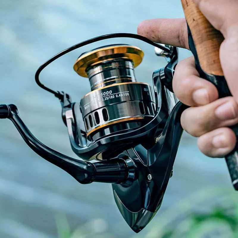 Spinning Fishing Reel 3000/4000/6000/8000/10000 High Drags Saltwater Stainss Metal Coils Series ft/Right Hand Spinning WheelXJ241209