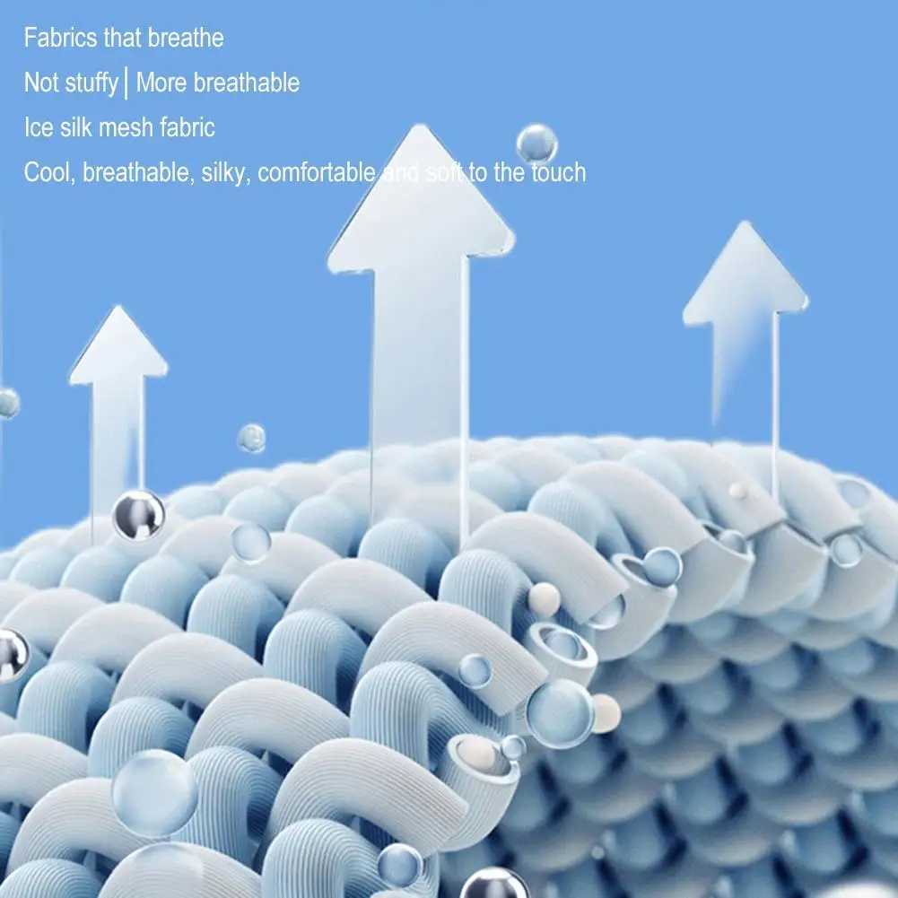 3pcs1PC Summer Ice Silk Sunscreen Mask Full Face Sun Protection Mask Forehead Thin Section Breathable Anti Ultraviolet Face MaskXJ241209