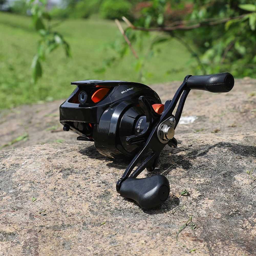 Baitcasting Reel 6.3 1 8KG Max Drag Fishing Reel For Bass in ocean environment casting reel spinning reel fishing accoriesXJ241209