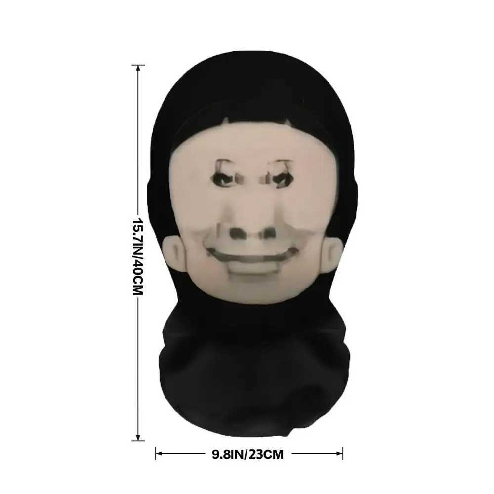 3pcs3D Funny Full Face Mask Expression Pack Mask Funny Headgear Mesh Mask Breathable Funny Headgear Elastic Mesh Full Face MaskXJ241209