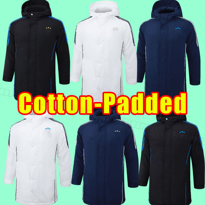 Cotton-Padded Hooded Jacket Argentina Soccer tracksuits 24 25 Football Shirts DYBALA LO CELSO 2024 MARADONA Men MARTINEZ long sleeve jacket set hoodies coat 2025