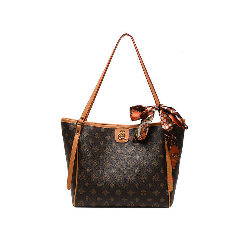Style tote high-end sense, versatile temperament, shoulder large capacity, casual commuting bag, women's bag