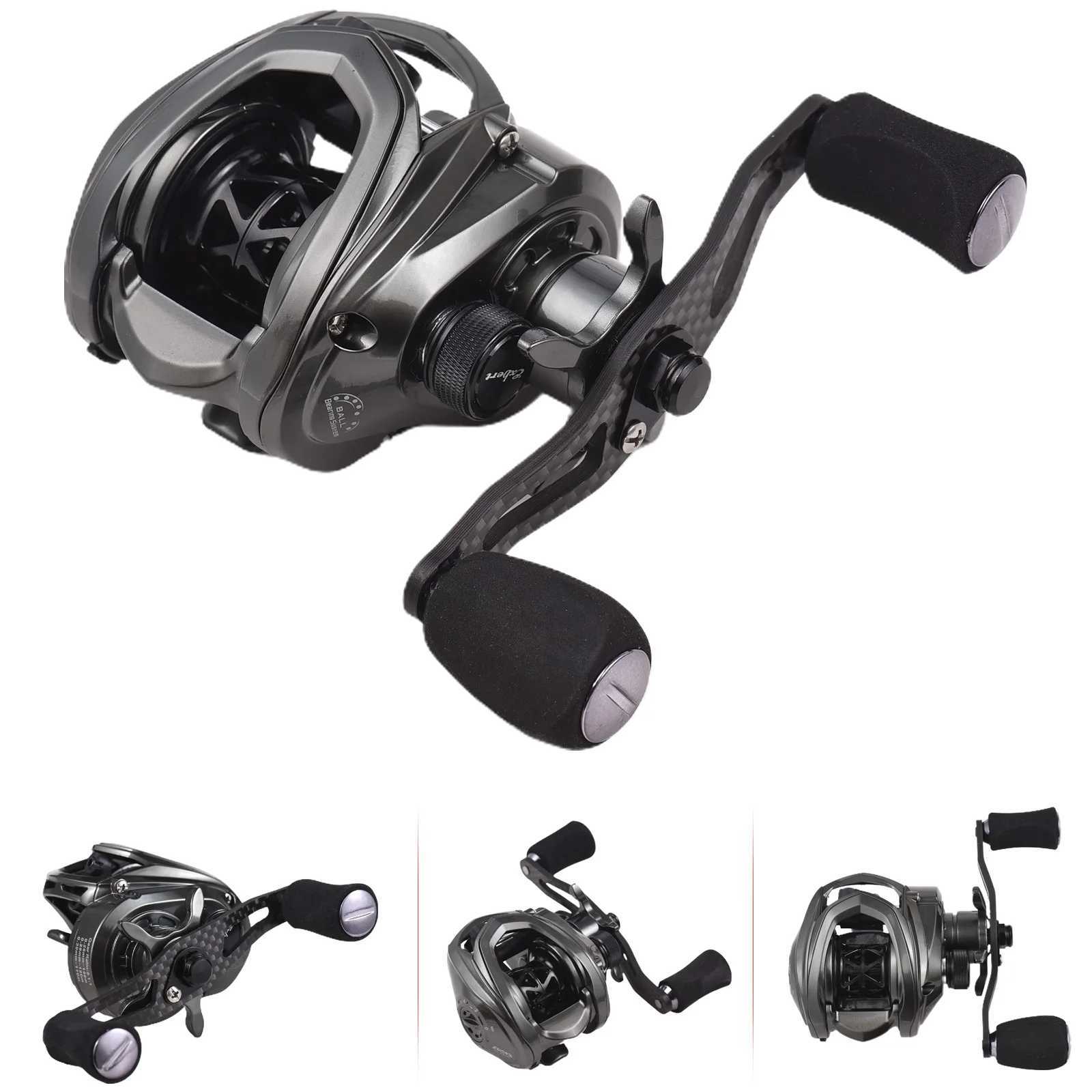 Fishing Bait Casting Reel Ultra-light Caon Drop Wheel 5+1 High-speed 8.1 1 Gear 6kg Fishing ReelXJ241209