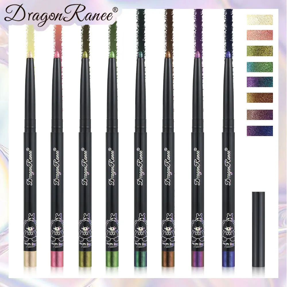 Chameleon Eyeliner Gel Pen Waterproof Chameleon Eyeshadow Pencil Long Wear MultiChrome Eyeliner Glitter Highlights Eye Makeup 241209