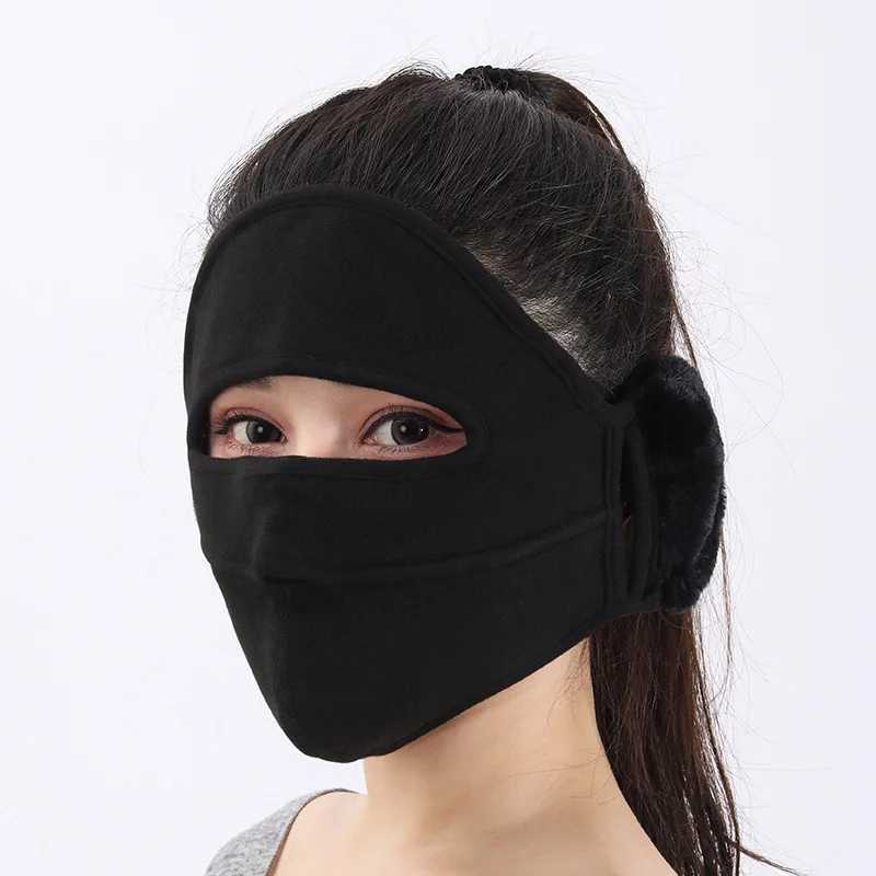 3pcsWinter Windproof Face Cover Ear Protection Outdoor Cycling Ski Warm Mask Breathable Motorcycle Face Warmer For Men WomenXJ241209