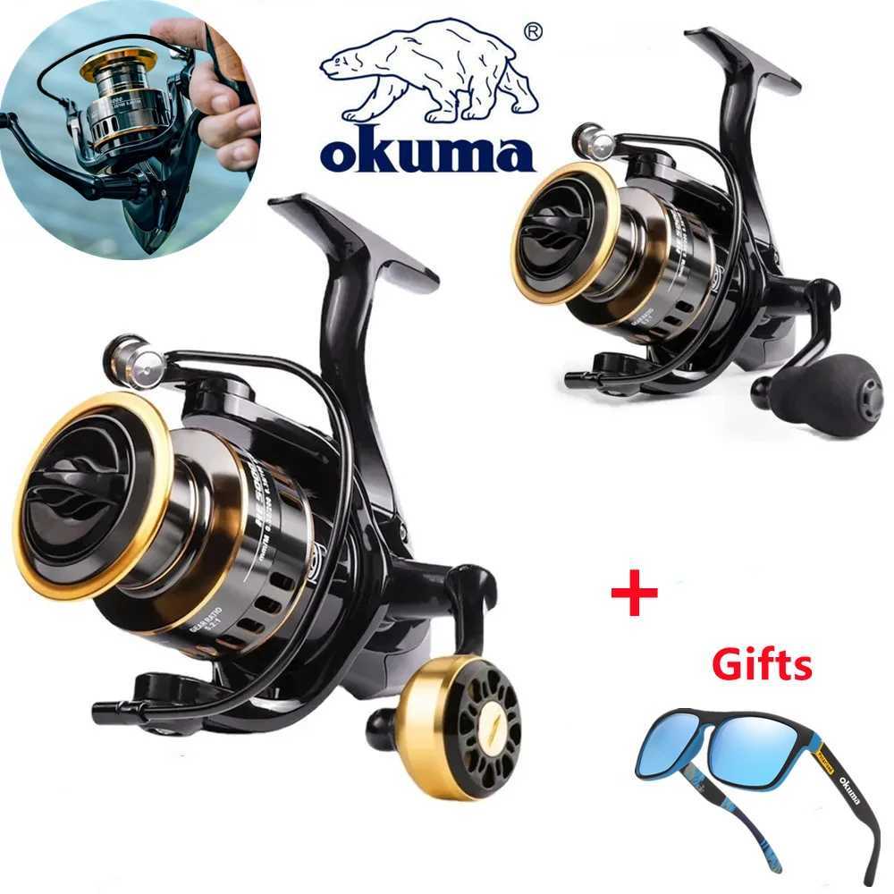 Okuma NEW Fishing Reel Spinning Reel Metal Reel Cup 12KG Max Drag Power Spinning Wheel High Speed Adapt to Any Water BodyXJ241209