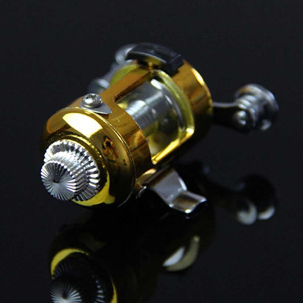 Fishing Reel 2.1 1 Gear Ratio Adjustab Brake Force Ice Fishing Drum Reel High Strength Plastic Baitcasting Reel Fishing TackXJ241209