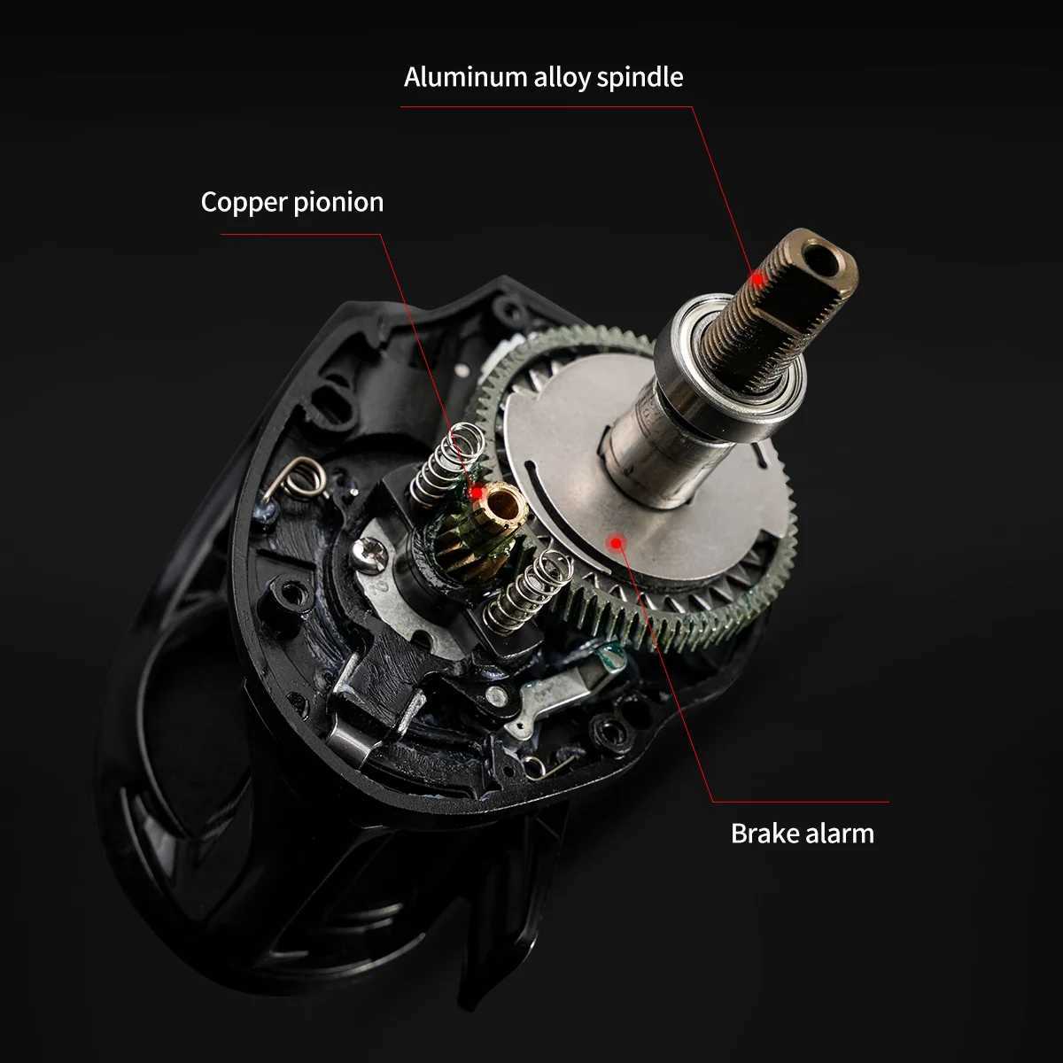 Baitcasting Reel 6.5 1 Fishing reel just 127g with Ceic Bearings BFS reel Ultra light 5kg Drag Casting ReelXJ241209