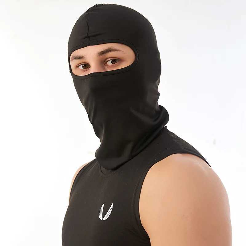 3pcsMotorcycle Mask Cycling Balaclava Full Cover Face Mask Hat Balaclava Quick Dry Lycra Ski Neck Summer Sun Ultra UV ProtectionXJ241209