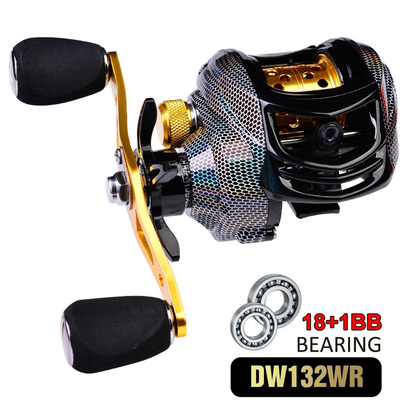 PROBEROS 18+1 BB Bearing Fishing Baitcast Reel High Speed 7.2 1 Fishing Reel Bait Cast Wheel ft/Right Hand Fishing AccoriesXJ241209