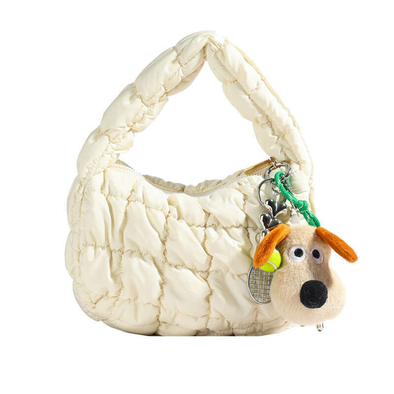 Korean version niche pleated versatile mini cloud bag high-end casual small handbag