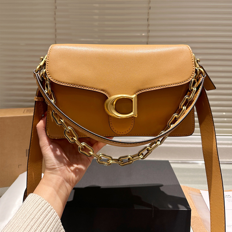 Handbags Women Luxury Leather Bag Designer Shoulder Crossbody Fashion High Street Shopping bags Letter Printing Small Square bag